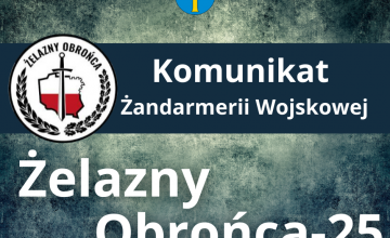 Komunikat Żandarmerii Wojskowej